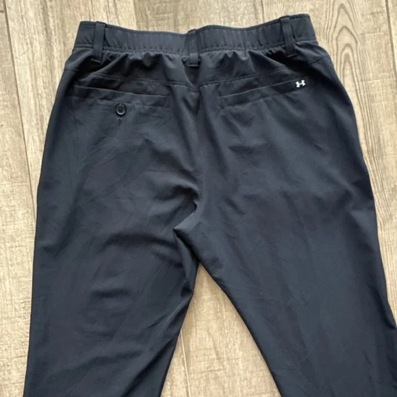 Under Armour UA Drive Golf Pants Straight Leg Fit Men's 32x32 Black Reg. $85 EUC - Picture 6 of 9
